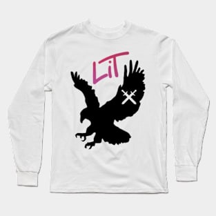 lit hawk Long Sleeve T-Shirt